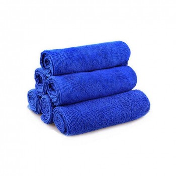 LumiParty 30*30cm Car Wash Towel Soft Microfiber Fiber Buffing Fleece Car Wash Towel Absorbent Dry Cleaning Kit Set for Car r30