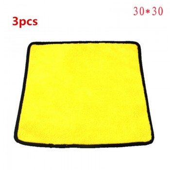 5PCS 800GSM 45cmx40cm Super Thick Plush Microfiber Car Cleaning Cloths Car Care Microfibre Wax Polishing Detailing Towels Soft