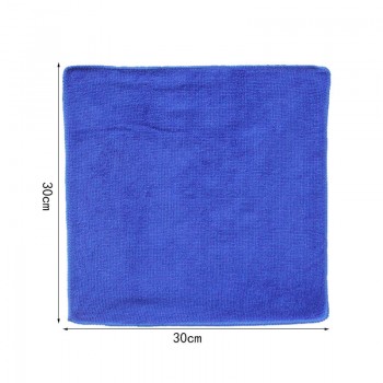 12Pcs Microfibre Cleaning Auto Soft Cloth Washing Cloth Towel Duster 30x30cm Car Home Cleaning Polish Towel Micro Fiber Towels