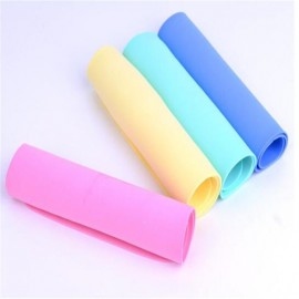 1 Pc Car Cleaning Car Towel Washing Wipe Towel Absorbent Chamois Synthetic Cloth Large Size Wash Towels 30x43cm