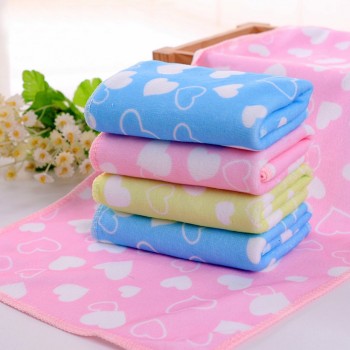 25*50cm Car Wash Towels Microfiber Fabric Hand Towel Hotel Bathroom Kitchen Dishcloth Drying Soft Washcloth