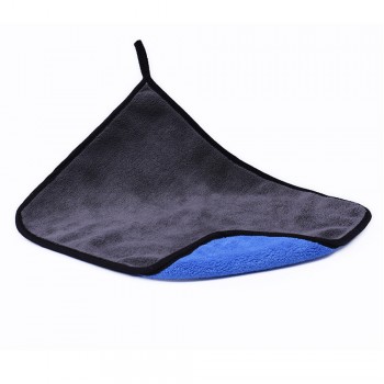 30*30cm Car Care Polishing Wash Towel Plush Double-sided coral fleece Washing Drying Towel Strong Thick Plush Car Cleaning Cloth