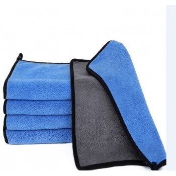 1pc 30x30mm Polyester Fiber Care Polishing Wash Towels Car Cleaning Cloth Plush Microfiber Washing Drying Towel