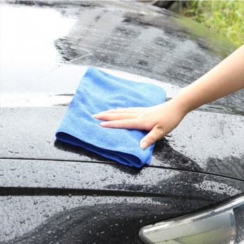 QIAOGUANJIA 6pcs Auto Accessories 30*30cm Car Cleaning Towel Car Clean Microfiber Towel Car Wash Detailing Thicken Towel