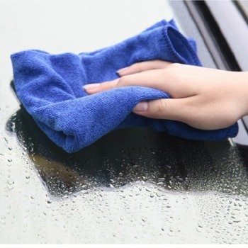 QIAOGUANJIA 6pcs Auto Accessories 30*30cm Car Cleaning Towel Car Clean Microfiber Towel Car Wash Detailing Thicken Towel