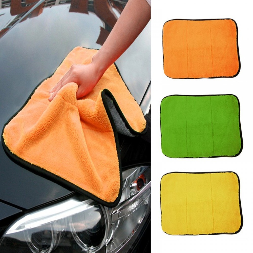 45 * 38 CM Car Wash Microfiber Towel Auto Cleaning Drying Cloth Hemming Car Care Cloth Detailing Car Wash Towel