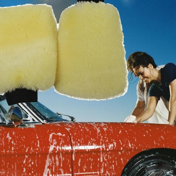 New Microfiber Plush Mitt Car Wash Mitten Washing Glove Cleaning Brush Tools Towel high quality High cost performance