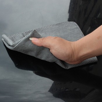 Auto Accessories Single Embossed Synthetic Deerskin Towel PVA Car Wash Towel Car Detailing Car Towel 43*32CM