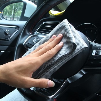 Auto Accessories Single Embossed Synthetic Deerskin Towel PVA Car Wash Towel Car Detailing Car Towel 43*32CM