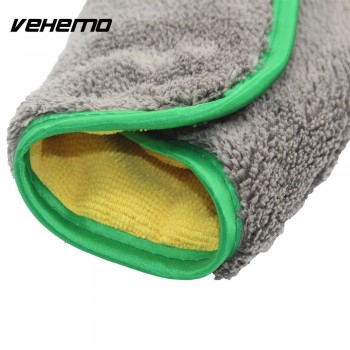 VEHEMO Microfiber 30*30cm Cleaning Towels Duster Cloth Cars Home amp; Living Towels Soft Car Wash Cloth Carcleaning Carcare
