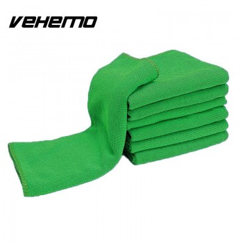 Vehemo new 5pcs Superfine Fiber Cleaning Towel Car Wiping Detailing Polishing Cloth Large