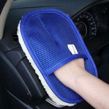 Car Wash Clean Sponge Brush Glass Cleaner Blue Wave Car Wash Triangle Various styles Towel Accesorios de coche Durable