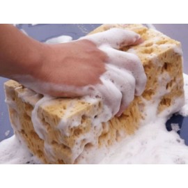 Fashion New Practical Yellow Nonslip Sponge Towel Washing Cleaner Tool For Car Auto Car cleaning auto accessorie