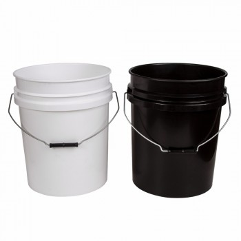 MJJC Brand with High Quality Dual Bucket two bucket washing Kit each bucket 5 gallon(20L) one black and one white