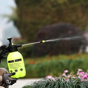 2L Car Cleaning Water Spray Pressure Sprayer Bottle  Multi-Purpose Sprayer Garden Hand Pressed Watering Pot With Extended Wand