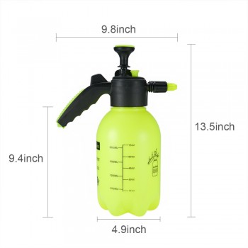 2L Car Cleaning Water Spray Pressure Sprayer Bottle  Multi-Purpose Hand Pump Sprayer Garden Hand Pressed Watering Pot