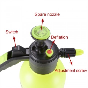 2L Car Cleaning Water Spray Pressure Sprayer Bottle  Multi-Purpose Hand Pump Sprayer Garden Hand Pressed Watering Pot