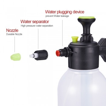 2L Car Cleaning Water Spray Pressure Sprayer Bottle  Multi-Purpose Sprayer Garden Hand Pressed Watering Pot for Household Plant