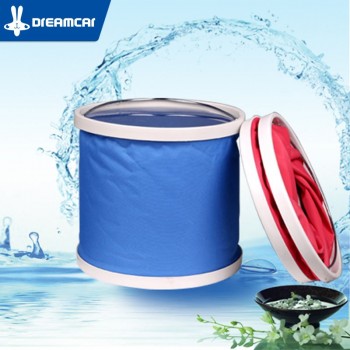 Foldable Water Bucket Outdoor Portable Car Wash Camping Fishing Cleaning Foldable Bucket Products Retractable Buckets