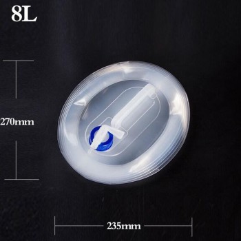 YG 8L/15L Portable Folding PE Water Bottle Compression Outdoor Camping Car Collapsible Water Bag Foldable Bucket