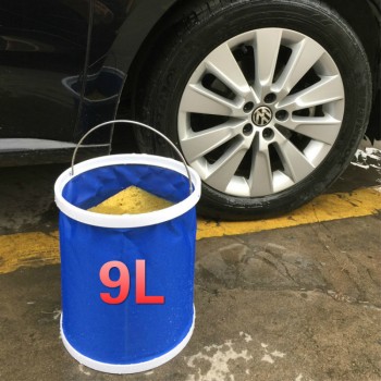 Multifunction Car Wash Bucket Portable Outdoor Folding Bucket Camping Barbecue Fishing Car Bucket Car Wash Bucket