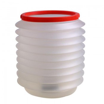 YG 2pcs Trendy 4L car folding collapsible bucket fishing bucket of high-quality container storage box