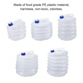Car Portable Outdoor Car Camping Plastic Folding Compressible Bucket Collapsible Water Container Car Accessories Storage Tool