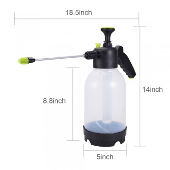 2L Car Cleaning Water Spray Pressure Sprayer Bottle  Multi-Purpose Sprayer Garden Hand Pressed Watering Pot With Extended Wand