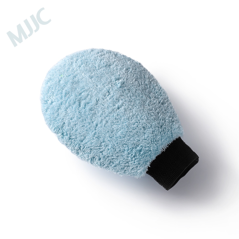 MJJC Brand Microfiber Wash Mitt Single Side with High Quality and Convenient