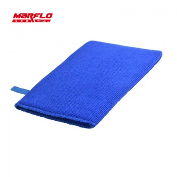 MARFLO Car Care Maintenance Tools Magic Clay Glove Blue Mitt Microfiber Auto Detailing Cleaner Washer