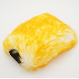 Double Side Pure Wool Wash Mitt Car Wash Gloves Super Long Hair Car Washing Cleaning Polishing Gloves Luxury Lamb Wool Glove