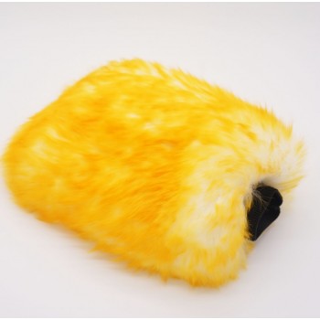 Double Side Pure Wool Wash Mitt Car Wash Gloves Super Long Hair Car Washing Cleaning Polishing Gloves Luxury Lamb Wool Glove