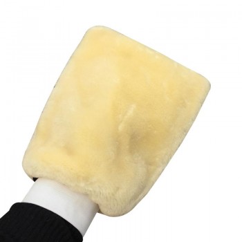 Car Wash Mitt Double Sided Wool Microfiber Car Cleaning Glove For Motorcycle Wax Polishing Washer Sponge Auto Care Cleaning
