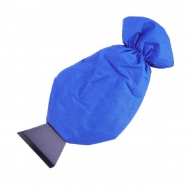 Car Snow Scraper Removal Gloves Handheld Car Cleaning Snow Shovel Clean Tool Ice Scraper for Auto Window Car-styling (Blue)