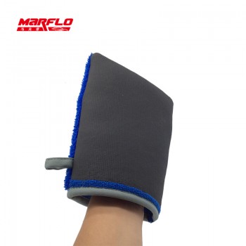Super fine fiber   Magic Clay Mitt  Coral Fleece  Clean Tools  on MARFLO store