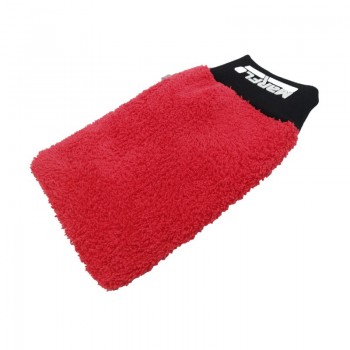 Marflo Car Wash Glove with Cuff Magic Clay Mitt Microfiber Magic Clay Bar on the Glove and Mitt for Paint Care