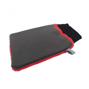 Marflo Car Wash Glove with Cuff Magic Clay Mitt Microfiber Magic Clay Bar on the Glove and Mitt for Paint Care