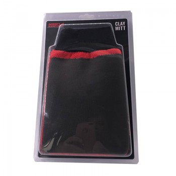 Marflo Car Wash Glove with Cuff Magic Clay Mitt Microfiber Magic Clay Bar on the Glove and Mitt for Paint Care