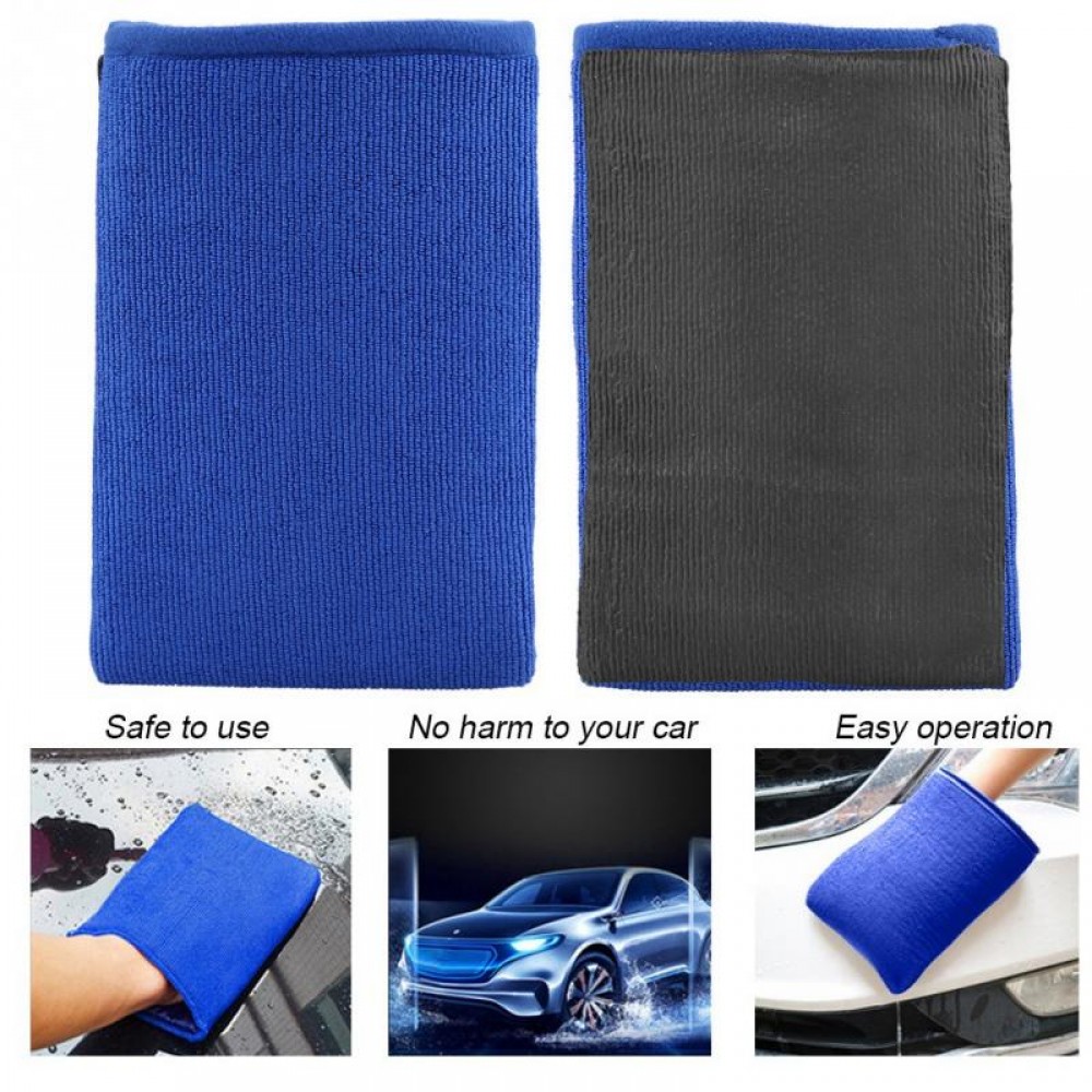 Universal Car Beauty Cleaning Cloth Winter Warm Soft Washing Glove Household for Washing Car Motorcycle kitchen bathroom