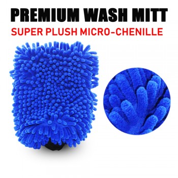 Car Wash Gloves Microfiber Car Motorcycle Cleaning Care Detailing Tools Chenille Soft Towel For Automotives Household Wash Glove