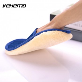 Car Van Motorcycle Styling Soft Wool Wash Cleaning Care Glove Brush Washer Tool