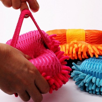 High quality Ultrafine Chenille Fiber Multifunctional Hand Towel Cleaning Car Gloves Washing glass furniture Practical durable