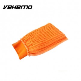 Vehemo Cars Multicolor Car Washing Glove Gloves Quality Universal Double Sided Washing Washing Glove Cleaning Supplies Flannel