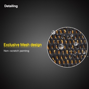 DETAILING 3.0 Fine Grade Mesh Clay Mitt Clay Bar Mitt Car Wash Clay Glove Auto Car Care Products- Red for stock