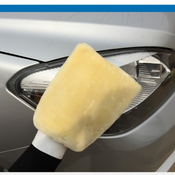 Car Wash Mitt Double Sided Wool Microfiber Car Cleaning Glove for Motorcycle Wax Polishing Washer Sponge Car Care Cleaning