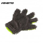 VEHEMO Chenille Full Finger Brush Car Wash Glove Polishing Cleaning Tool Automobile Premium Quality Towel Washing Car Care