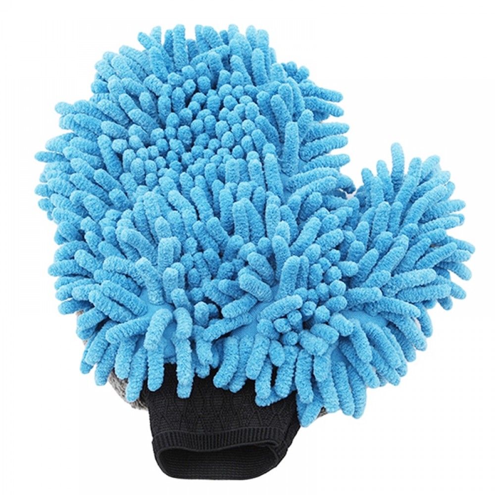 Double Sided Car Cleaning Gloves Wash Brush Tools Auto Clean Window Washing Tool Door Glass Care Washes Cleaner Supplies