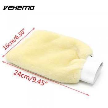 VEHEMO Mitts Yellow Glass Cleaning Car Washing Glove Washing Glove Washing Gloves Home Sofas Car
