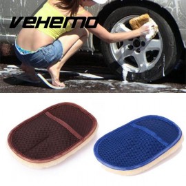 Vehemo 1PCS 2Color Artificial Imitation Wool Car Washing Gloves Supplies Tool