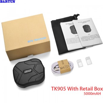 TKSTAR Magnet GSM Car GPS Tracker Locator 10000mAh Standby Free Real Time Online APP Rastreador Tracking Device TK905 TK915